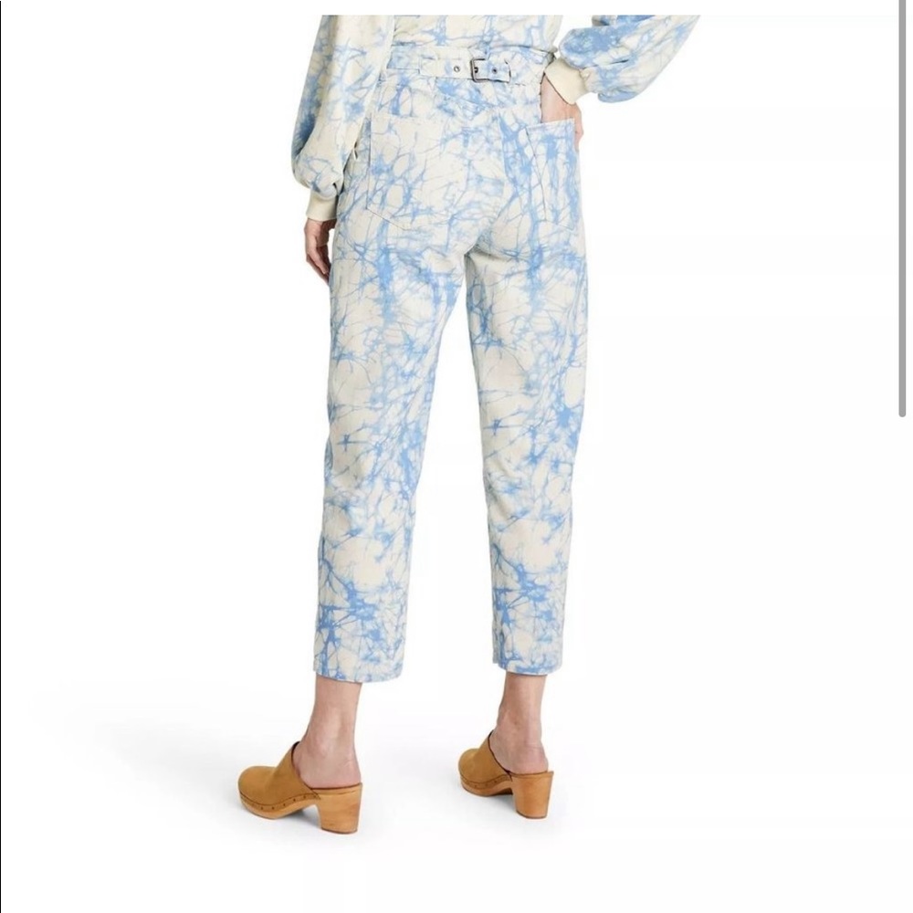 Rachel Comey Marbled High Rise Tapered 80s Style